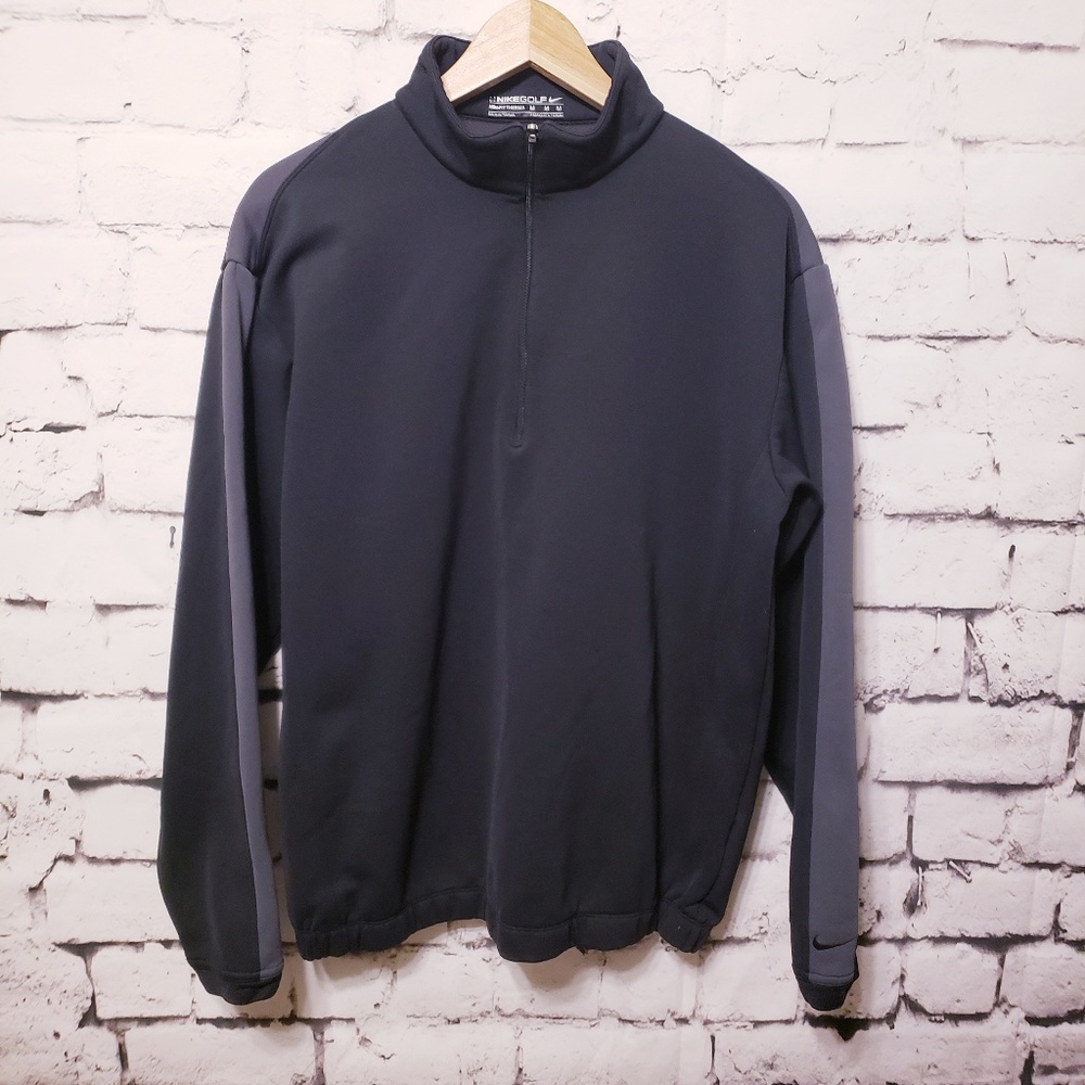 Black Nike Golf half zip sweater!